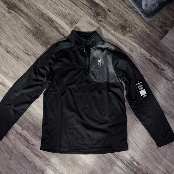 Browning Other - Browning Men's Charcoal Quarter-Zip Jacket